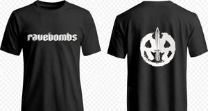 Tričko s krátkým rukávem - logo ravebombs